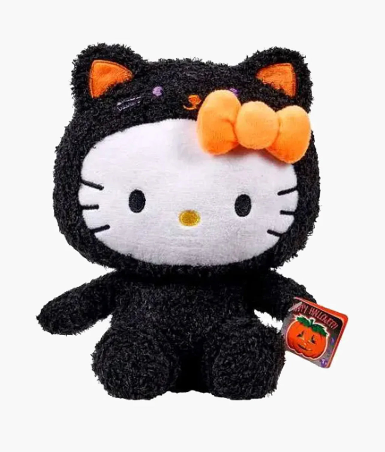 9" Hello Kitty - Halloween Black Cat Plush